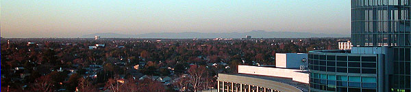 Saddleback Mountain from Anaheim Hilton