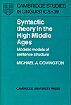 Syntactic Theory in the High Middle Ages